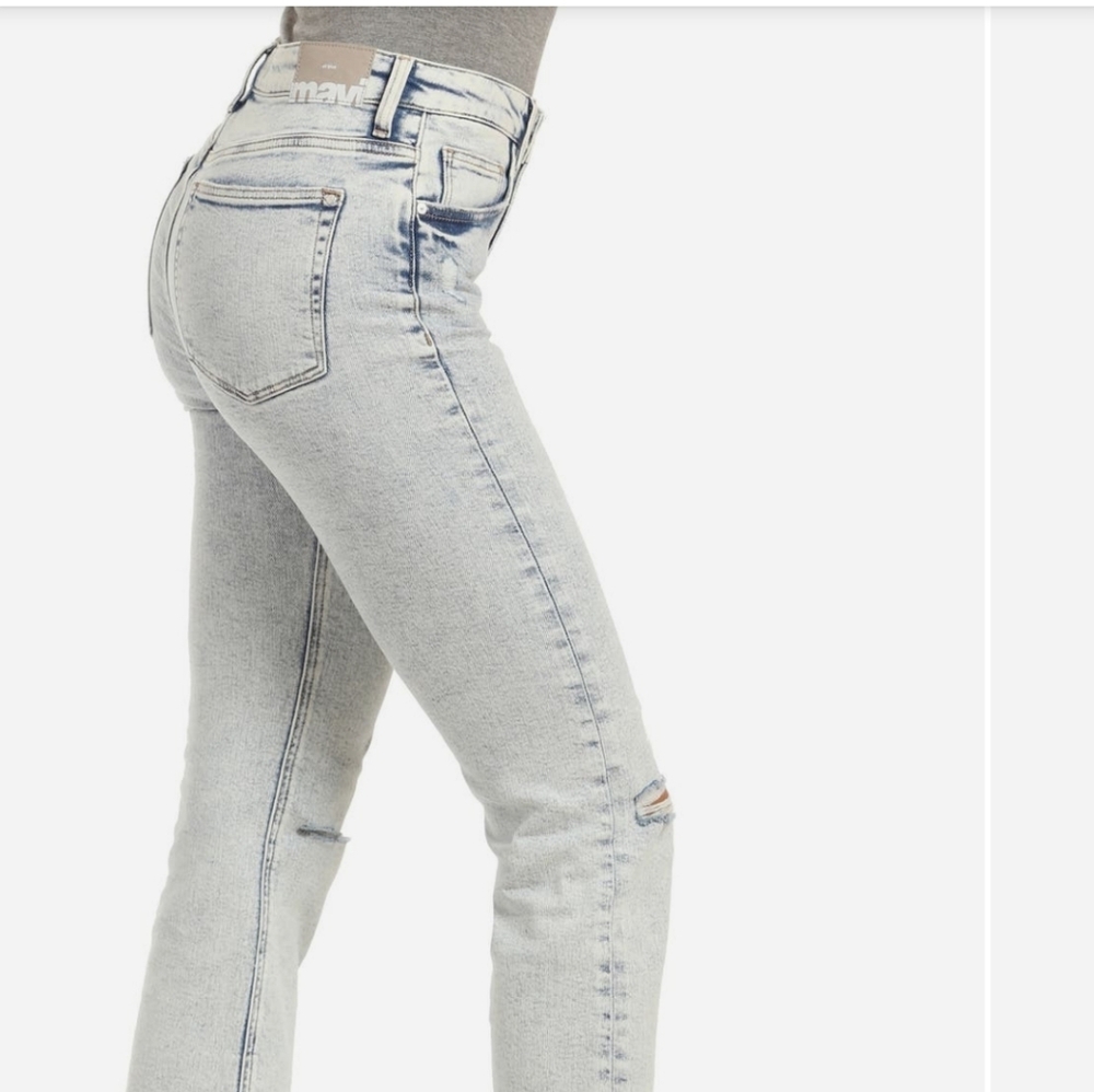 NWT Mavi Jeans Maria Slit Hem High Waist Jeans